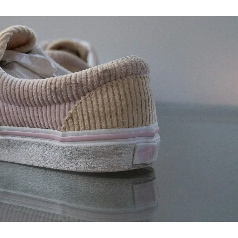 Vans Era Classics Colorblock Corduroy Pink Blue Yellow Shoes Sneaker Kid Size  7